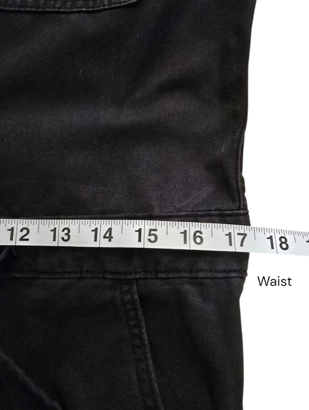 Levi's Iconic Jumpsuit Black Meteorite 100% Cotton Size Medium Utility Workwear - Picture 8 of 12